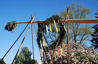 Maibaumstellen